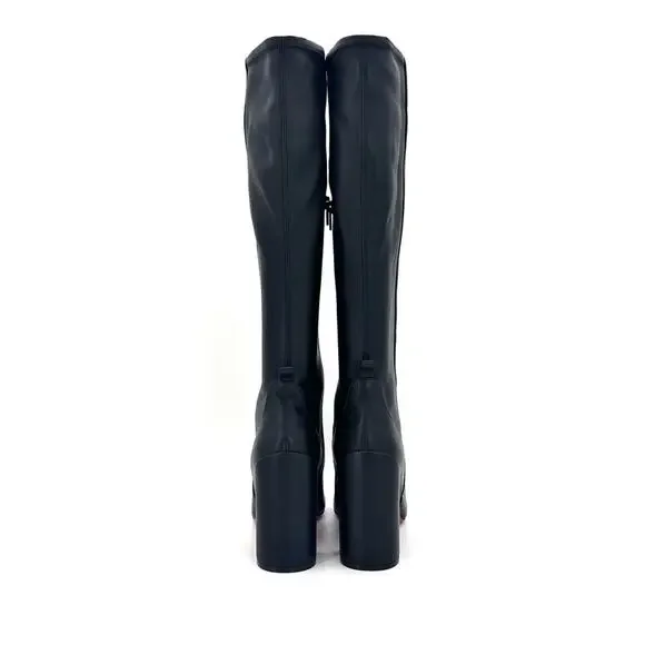 NEW Christian Louboutin Jane Botta 85mm Calf Leather Knee High Boots 42 - Picture 4 of 8
